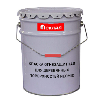 Краска огнезащитная для деревянных поверхностей NEOMID